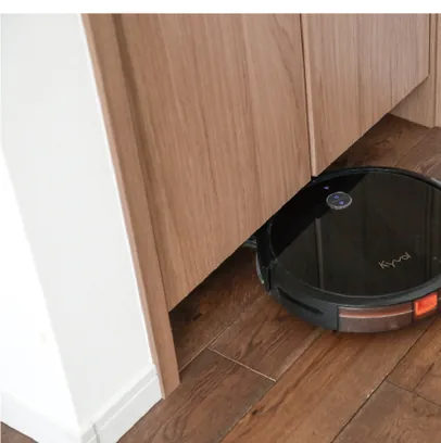 自動で収納場所に戻るお掃除ロボット