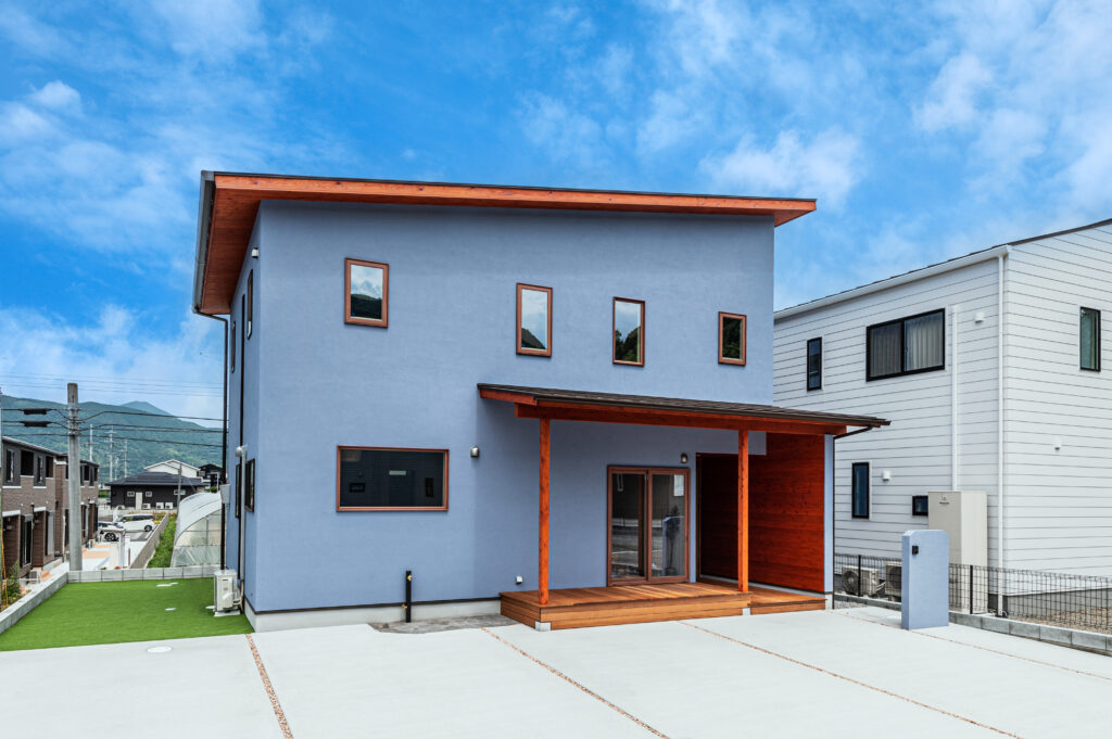 地中海を感じるお家