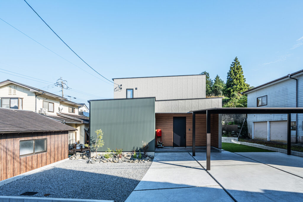 インダストリアルなお家